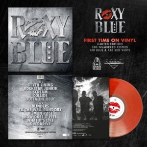 Roxy Blue - Roxy Blue (Red Vinyl) i gruppen VINYL / Metal/ Heavy metal hos Bengans Skivbutik AB (3969449)