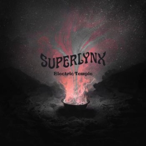 Superlynx - Electric Temple (Black W/White Spla i gruppen VINYL / Metal/ Heavy metal hos Bengans Skivbutik AB (3969812)