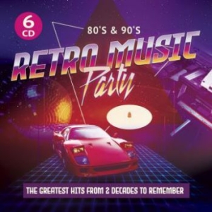 Various Artists - 80S & 90S Retro Music Party i gruppen CD / Dans/Techno hos Bengans Skivbutik AB (3969888)