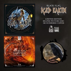 Iced Earth - Black Flag (Pic Disc Shaped) i gruppen VINYL / Metal/ Heavy metal hos Bengans Skivbutik AB (3969991)