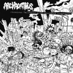 Archagathus - Atrocious Halitosis From Nauseated i gruppen VINYL / Pop-Rock hos Bengans Skivbutik AB (3971822)