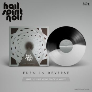 Hail Spirit Noir - Eden In Reverse (Black & White Viny i gruppen VINYL / Metal/ Heavy metal hos Bengans Skivbutik AB (3973915)