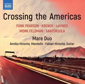 Santorsola Barbara Monk Feldman E - Crossing The Americas i gruppen VI TIPSER / Julegavetips CD hos Bengans Skivbutik AB (3974107)