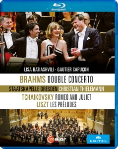 Liszt Franz Brahms Johannes Tch - Brahms: Double Concerto Tchaikovsk i gruppen Musikk / Musikkk Blu-Ray / Klassisk hos Bengans Skivbutik AB (3976465)