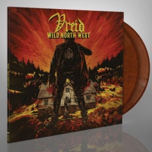 Vreid - Wild North West (2 Lp Orange/Black i gruppen VINYL / Metal/ Heavy metal hos Bengans Skivbutik AB (3978934)