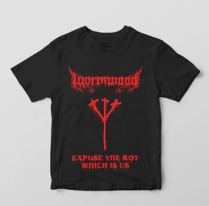 Wormwood - T/S Expose The Rot Which Is Us (S) i gruppen MK Export CDON Merch hos Bengans Skivbutik AB (3980090)