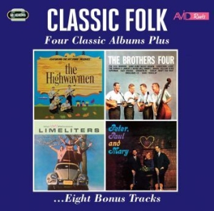 Various Artists - Classic Folk - Four Classic Albums i gruppen CD hos Bengans Skivbutik AB (3980776)