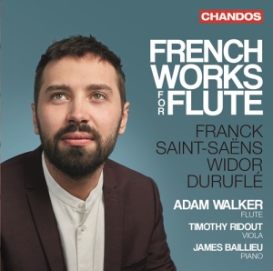 Maurice Durufle Cesar Franck Cami - French Works For Flute i gruppen VI TIPSER / Julegavetips CD hos Bengans Skivbutik AB (3982161)