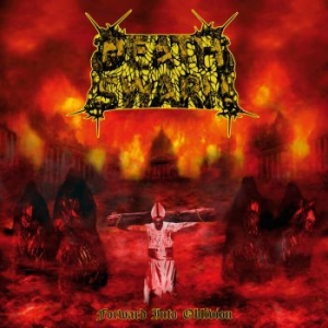 Deathswarm - Forward Into Oblivion (Black Vinyl i gruppen VINYL / Metal,Svensk Musikkk hos Bengans Skivbutik AB (3985017)