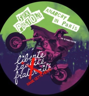 Sex Pistols - Anarchy In Paris (Picture Disc Viny i gruppen Minishops / Sex Pistols hos Bengans Skivbutik AB (3989931)