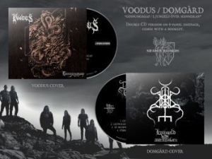 Voodus / Domgård - Ginnungagap / Ljungeld Över Människ i gruppen CD / Metal/ Heavy metal hos Bengans Skivbutik AB (3990389)