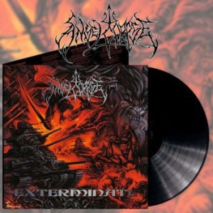 Angelcorpse - Exterminate (Black Vinyl Lp) i gruppen VINYL / Metal/ Heavy metal hos Bengans Skivbutik AB (3990838)