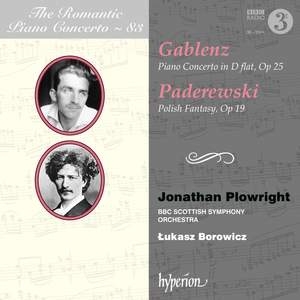 Gablenz Jerzy Paderewski Ignacy - Gablenz: Piano Concerto Paderewski i gruppen VI TIPSER / Julegavetips CD hos Bengans Skivbutik AB (3992582)