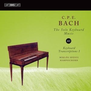 Bach Carl Philipp Emanuel - Solo Keyboard Music, Vol. 40 i gruppen VI TIPSER / Julegavetips CD hos Bengans Skivbutik AB (3992584)