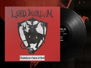 Lord Mortvm - Diabolical Omen Of Hell (Black Viny i gruppen VINYL / Metal/ Heavy metal hos Bengans Skivbutik AB (3992901)