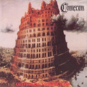 Comecon - Converging Conspiracies (Green Viny i gruppen VINYL / Metal,Svensk Musikkk hos Bengans Skivbutik AB (3994406)