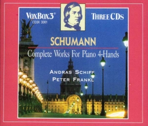 Schumann Robert - Complete Works For Piano 4-Hands i gruppen CD / Klassisk hos Bengans Skivbutik AB (3994448)