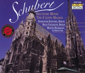 Schubert Franz - German & Latin Masses i gruppen Externt_Lager / Naxoslager hos Bengans Skivbutik AB (3994465)