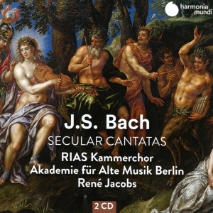 Rias Kammerchor / Rene Jacobs / Akademie Für Alte Musik Berlin - Bach: Secular Cantatas i gruppen CD / Klassisk,Annet hos Bengans Skivbutik AB (3995056)