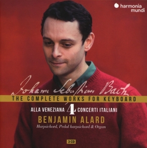 Benjamin Alard - Bach: The Complete Works For Keyboard 4: Alla Veneziana i gruppen CD / Klassisk,Annet hos Bengans Skivbutik AB (3995059)