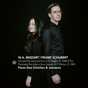 Piano Duo Scholtes & Janssens - Sonata For Two Pianos In D Major, K. 448/375A | Fa i gruppen CD / Klassisk,Annet hos Bengans Skivbutik AB (3995114)