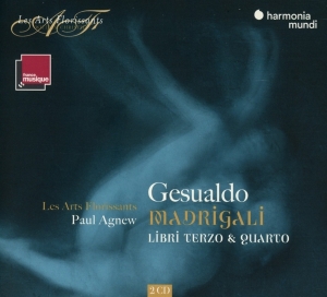 Les Arts Florissants / Paul Agnew - Gesualdo Madrigali Libri Terzo & Quarto i gruppen CD / Klassisk,Annet hos Bengans Skivbutik AB (3995301)