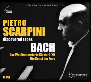 Scarpini Pietro - Scarpini Plays Bach -Box Set- i gruppen CD / Klassisk,Annet hos Bengans Skivbutik AB (3995325)