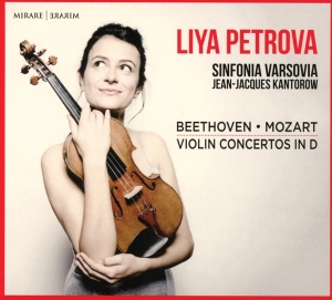 Liya Petrova - Beethoven Mozart Violin Concertos In D i gruppen CD / Klassisk,Annet hos Bengans Skivbutik AB (3995326)