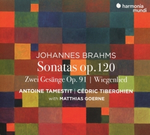 Tamestit Antoine/Cédric Tiberghien/Matthias Goerne - Brahms: Viola Sonatas Op. 120 i gruppen CD / Klassisk,Annet hos Bengans Skivbutik AB (3995338)