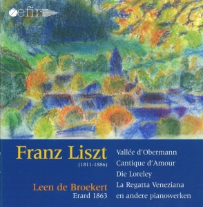 Broekert Leen De - Liszt: Works For Fortepiano i gruppen CD / Klassisk,Annet hos Bengans Skivbutik AB (3995581)