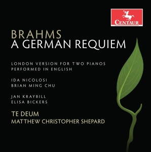 Te Deum - Brahms: A German Requiem Op.45 (London Version) i gruppen CD / Klassisk,Annet hos Bengans Skivbutik AB (3995886)