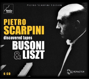 Pietro Scarpini - Plays Busoni And Liszt i gruppen CD / Klassisk,Annet hos Bengans Skivbutik AB (3996005)