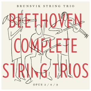 Brunsvik String Trio - Beethoven - String Trios i gruppen CD / Klassisk,Annet hos Bengans Skivbutik AB (3996040)