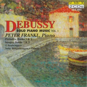 Debussy Claude - Solo Piano Music, Vol. 1 i gruppen VI TIPSER / Julegavetips CD hos Bengans Skivbutik AB (3996725)