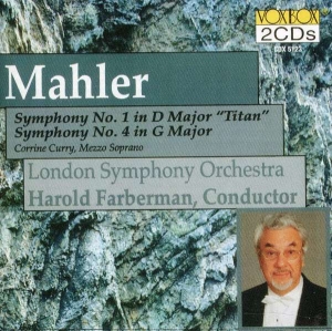 Mahler Gustav - Symphony 1 & 4 i gruppen VI TIPSER / Julegavetips CD hos Bengans Skivbutik AB (3996750)