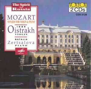 Mozart Wolfgang Amadeus - Sonatas For Violin & Piano i gruppen Externt_Lager / Naxoslager hos Bengans Skivbutik AB (3996751)