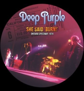 Deep Purple - She Said 'burn! (Picture Disc) i gruppen VINYL / Metal,Pop-Rock hos Bengans Skivbutik AB (3997046)