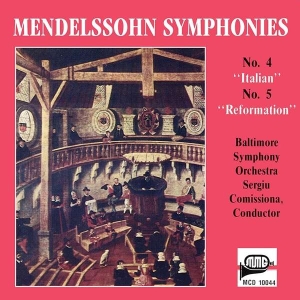 Mendelssohn Felix - Symphony No. 4 & 5 i gruppen VI TIPSER / Julegavetips CD hos Bengans Skivbutik AB (3997109)