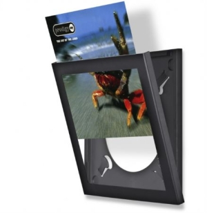 Show And Listen - Black LP Flip Frame i gruppen VinylTilbehør hos Bengans Skivbutik AB (3999809)