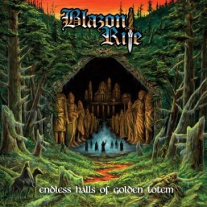 Blazon Rite - Endless Halls Of Golden Totem (Viny i gruppen VINYL / Metal/ Heavy metal hos Bengans Skivbutik AB (4000550)