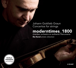 J.G. Graun - Concertos For Strings i gruppen CD / Klassisk,Annet hos Bengans Skivbutik AB (4000728)