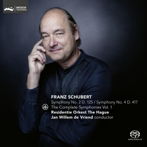 Residentie Orkest The Hague - Schubert: Complete Symphonies Vol.1: Symphony No.2 & No.4 i gruppen CD / Klassisk,Annet hos Bengans Skivbutik AB (4001162)