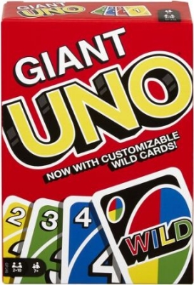 Mattel Games - Giant UNO i gruppen Merchandise hos Bengans Skivbutik AB (4004179)