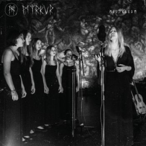 Myrkur - Mausoleum (Black & White Vinyl) i gruppen VINYL / Dansk Musikkk,Metal hos Bengans Skivbutik AB (4014074)