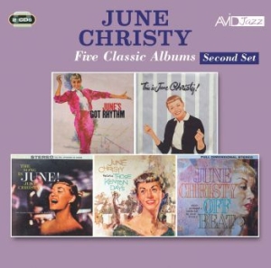 June Christy - Five Classic Albums i gruppen CD / Jazz hos Bengans Skivbutik AB (4014168)