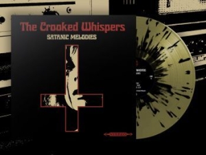 Crooked Whispers The - Satanic Melodies (Gold/Black Splatt i gruppen VINYL / Metal hos Bengans Skivbutik AB (4017783)