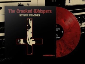 Crooked Whispers The - Satanic Melodies (Red/Black Splatte i gruppen VINYL / Metal hos Bengans Skivbutik AB (4017784)