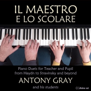 Michael Blake Alexander Borodin A - Il Maestro E Lo Scolare: Piano Duet i gruppen Externt_Lager / Naxoslager hos Bengans Skivbutik AB (4017869)