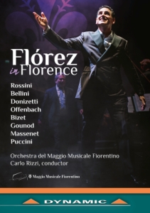 Vincenzo Bellini Cesare Andrea Bix - Flórez In Florence (Dvd) i gruppen CDON_Kommende / CDON_Kommende_DVD hos Bengans Skivbutik AB (4024215)