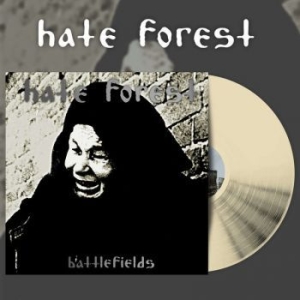 Hate Forest - Battlefields (Bone Vinyl Lp) i gruppen VINYL / Metal/ Heavy metal hos Bengans Skivbutik AB (4028531)